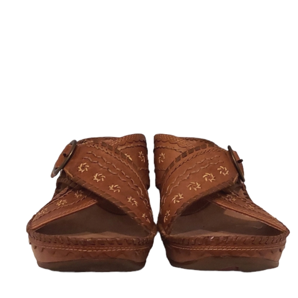 Clarks Artisan Collection Leather Clogs Size 9 - Picture 4 of 10